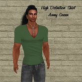 *BB* - High Definition Shirt - Green / Transferable