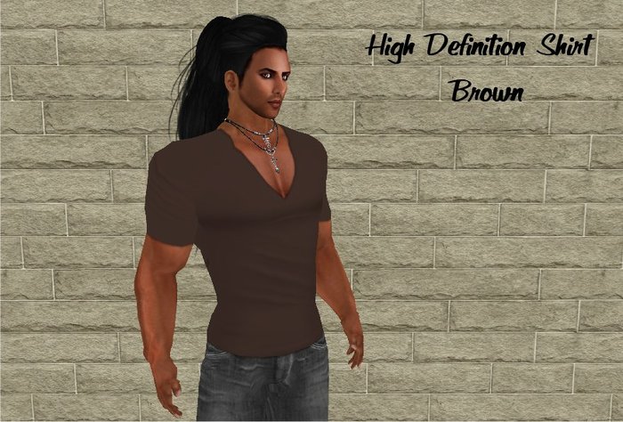 *BB* - High Definition Shirt - Brown / Transferable