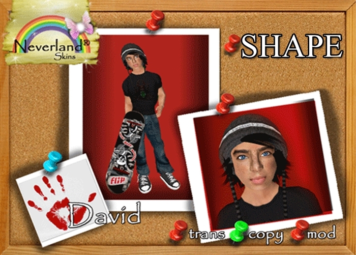 Neverland: David Boy Shape