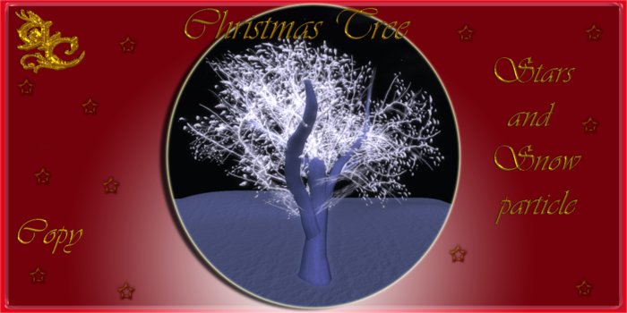 Winter tree fantaisy box