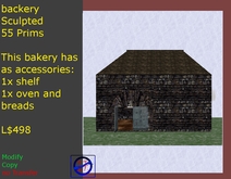 Bakery Sculpted 55 Prim fire on/off