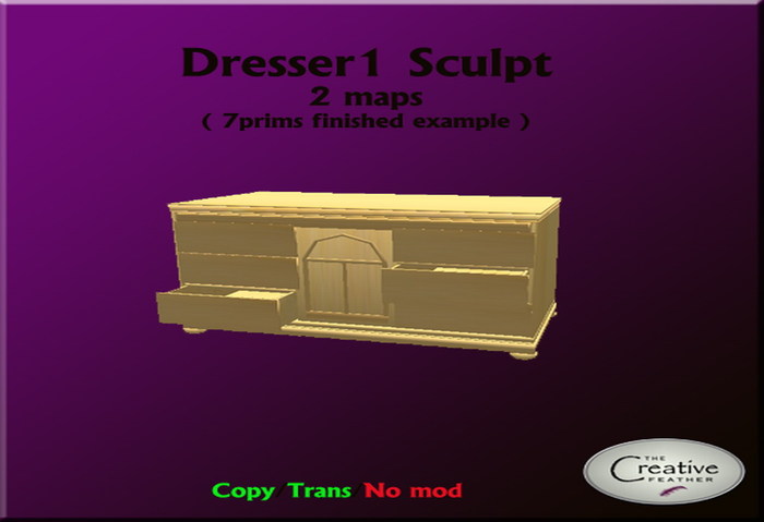 TCF "Dresser1" Sculpty