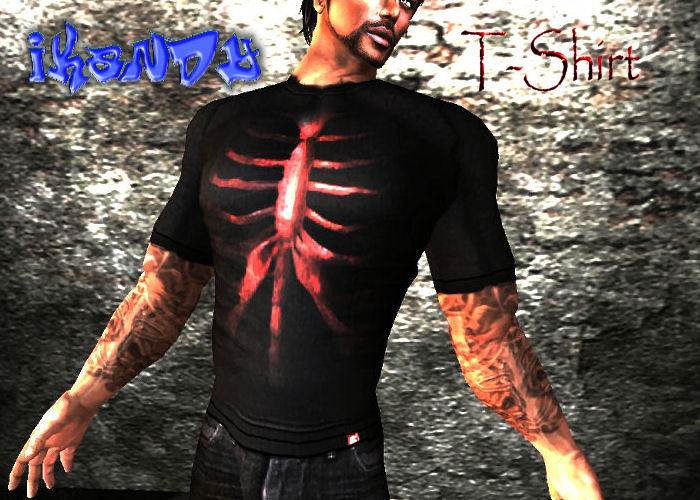 .:iKandy:. Rib Cage T-Shirt