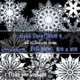 Alpha Snowflakes 2 **Half Price**