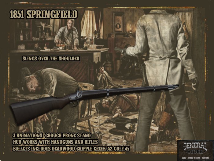 1851 Springfield Rifle