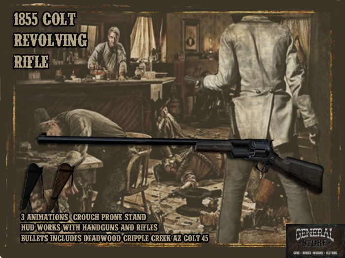 1855 Colt Revolving Rifle