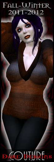 Dare Designs Couture: Fall/Winter 2011 Sweater - copper