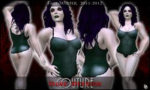 Dare Designs Couture: fall/winter 2011 - long cami set  - pine