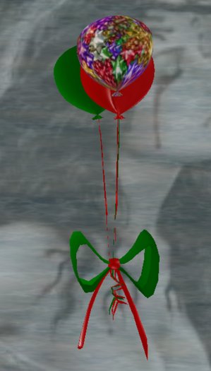 Christmas Balloon Trio