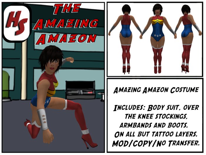 [HS]: Amazing Amazon: Complete Costume