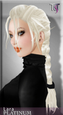 ~TuTy's~ LARA Braid ponytail - Platinum