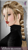 ~TuTy's~ LARA Braid ponytail - sandy blonde