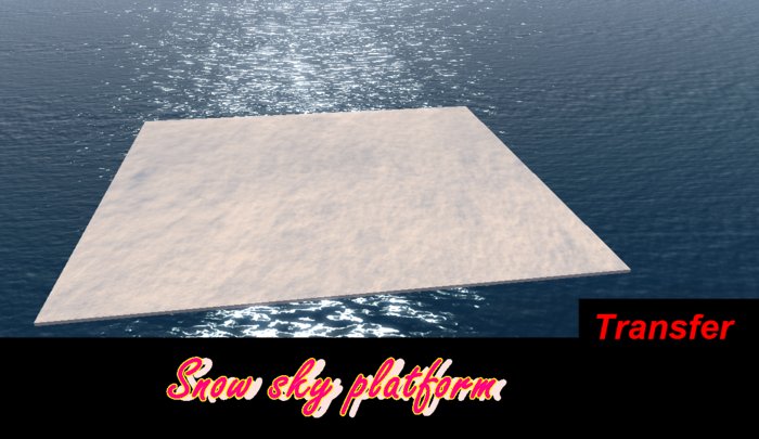 Snow platform 64x64