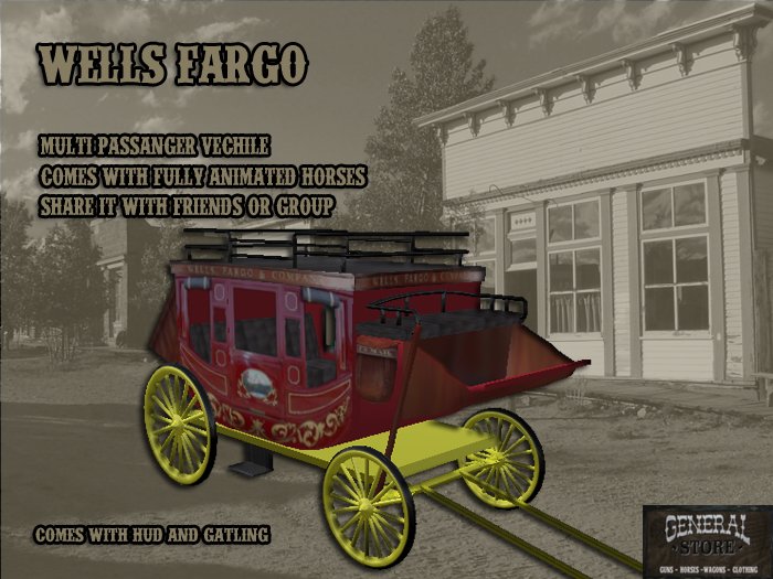 Wells Fargo Mail Wagon Coach