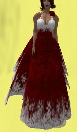 Christmas Snow Gown