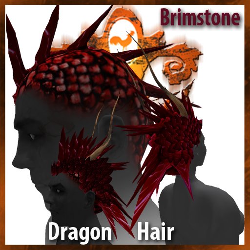 gilded: Dragon Hair Brimstone