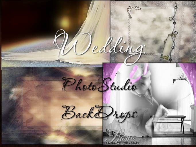 WEDDING PHOTOSTUDIO TEXTURE BACKGROUNDS