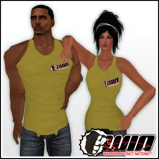 WIN Gold Tank Top Tee