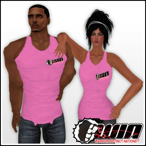 WIN Pink Tank Top Tee