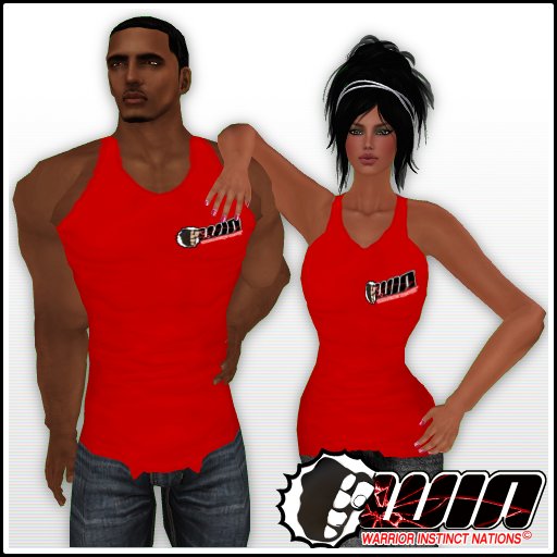 WIN Red Tank Top Tee