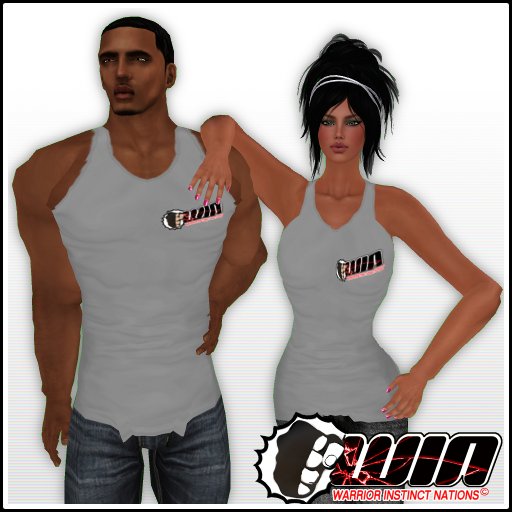 WIN Silver Tank Top Tee