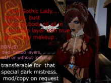 Valkyrian  Tanlines/enhancer/oil,true goth Makeup ! All in one