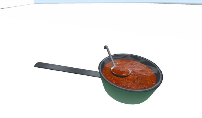 CB Boxed Jess Kitchen Decor Red Pepper Soup