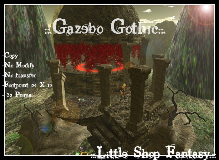 The Gazebo Gothic Little Shop Fantasy