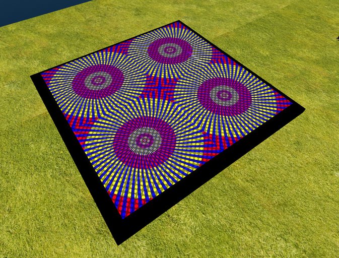 Epic Dance Floor Red-Blue-Yellow Boxed