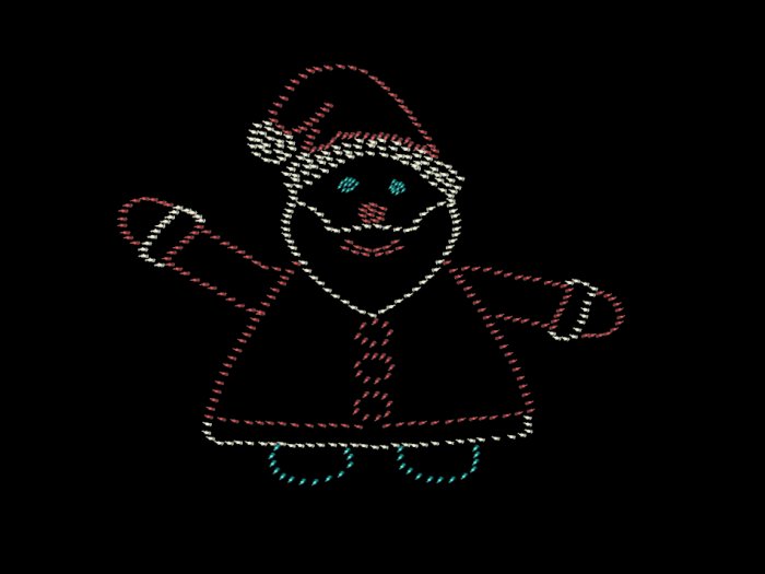 Musical Waving Santa (t)