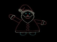 Musical Waving Santa (t)