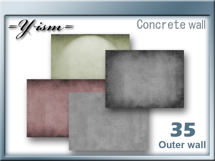=Y=Concrete wall