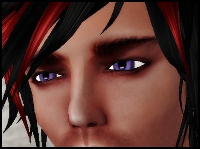 Fantasy Dark Blue Eyes