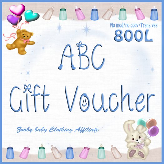 ABC Gift Voucher - 800L