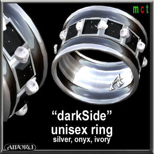 AIDORU darkSide Unisex ring 