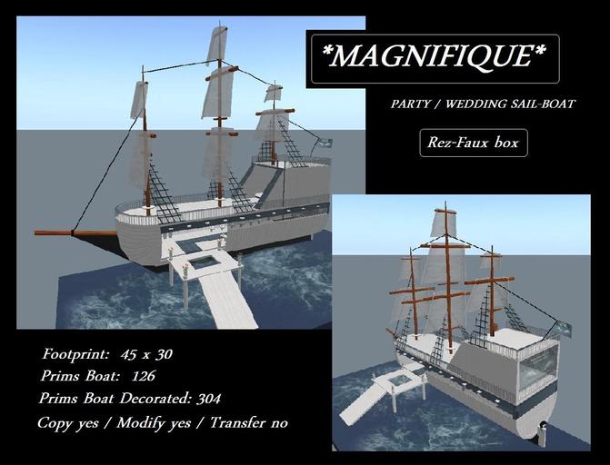 ~~*MAGNIFIQUE*~~ party & wedding ship