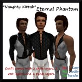 *Naughty Kittah* Eternal Phantom - Men's Outfit 