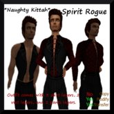 *Naughty Kittah* Spirit Rogue - Men's Outfit 