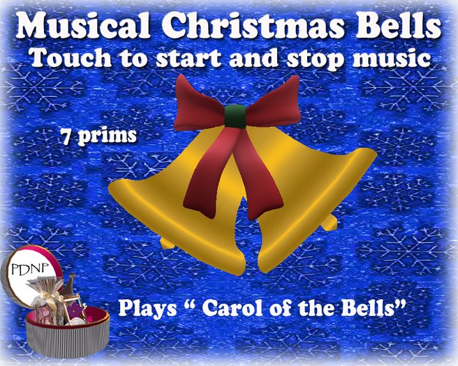 PDN: MUSICAL CHRISTMAS BELLS GOLD BOX