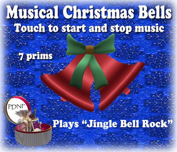 PDN: MUSICAL CHRISTMAS BELLS RED BOX