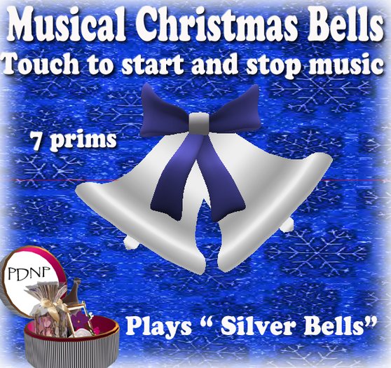 PDN: MUSICAL CHRISTMAS BELLS SILVER BOX
