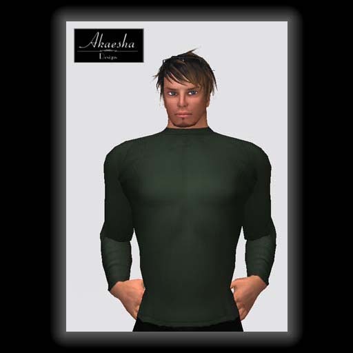 Akaesha's Ribbed Turtleneck Sweater - Green M