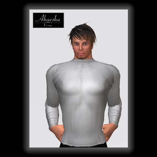 Akaesha's Ribbed Turtleneck Sweater - Grey M