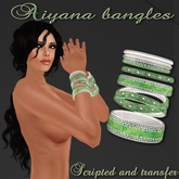 Together Inc. Aiyana bangles (green)