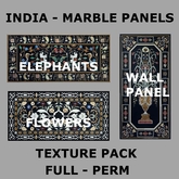 India - Marble panels - texture pack