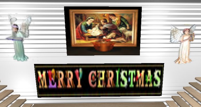 christmas wall