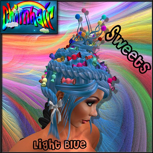 %.:ChimHair:.% Sweets Blue