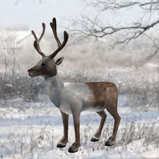 Rudolph Reindeer ~Grey~