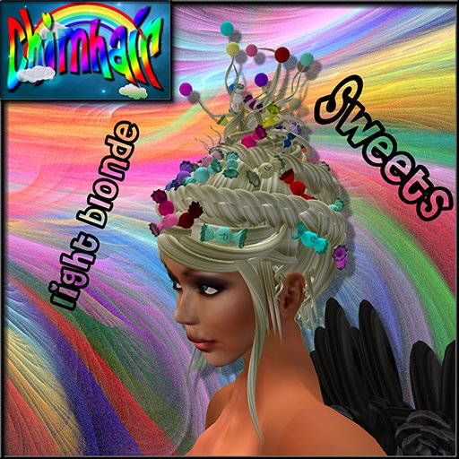 %.:ChimHair:.% Sweets Light Blonde