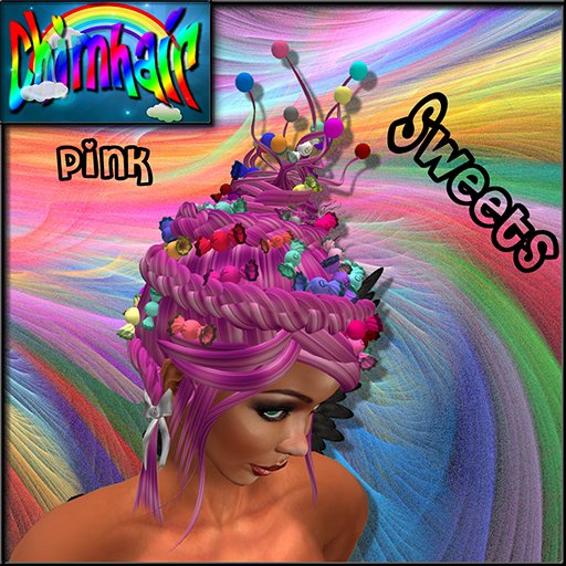 %.:ChimHair:.% Sweets Pink